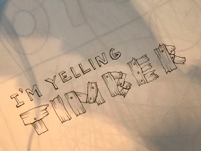 800x600 Timber Sketch By Kelsey Reckord - Timber Sketch