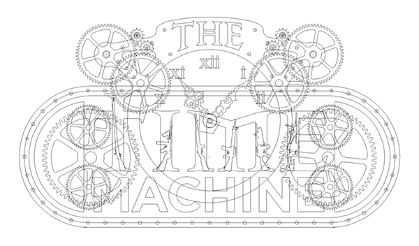 600x352 The Time Machine Graphic On Behance - Time Machine Sketch