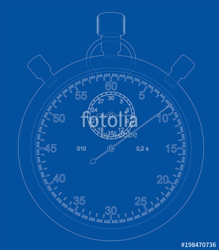 439x500 Stopwatch Or Timer Sketch Stock Photo And Royalty Free Images On - Timer Sketch