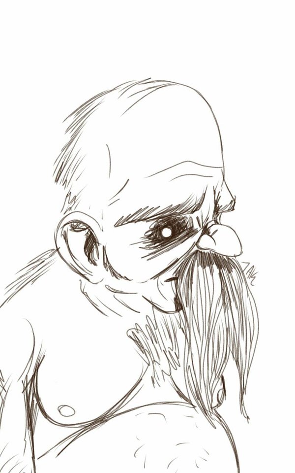 600x960 Daily Sketch Old Timer By Hunchy - Timer Sketch
