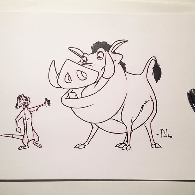 640x640 Image Result For Timon And Pumba Sketches Lion King Disney - Timon Sketch