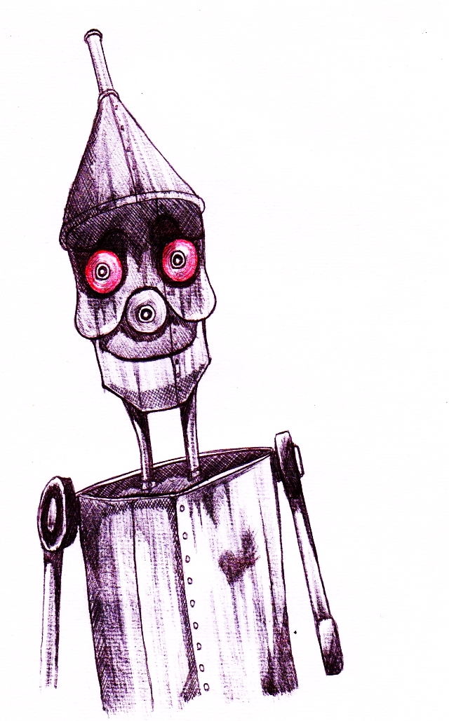 640x1029 My Tin Man. The Unravelling Of Al Cook - Tin Man Sketch