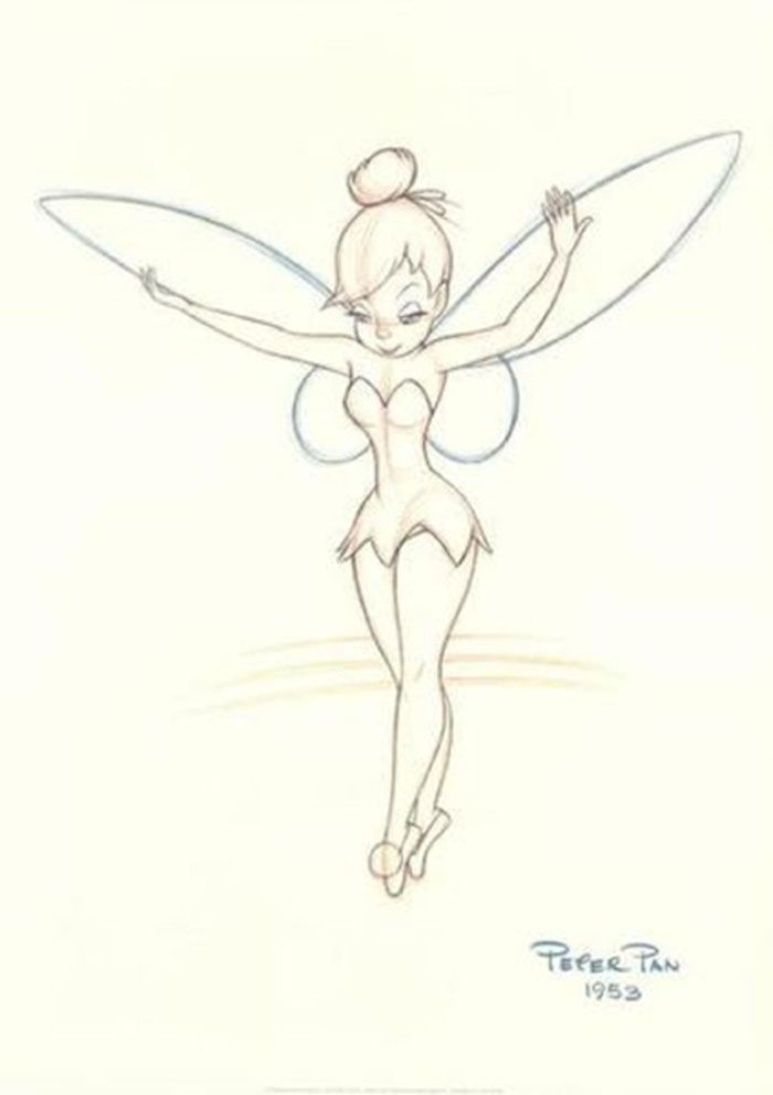 700x991 Tinkerbell - Tinkerbell Original Sketches