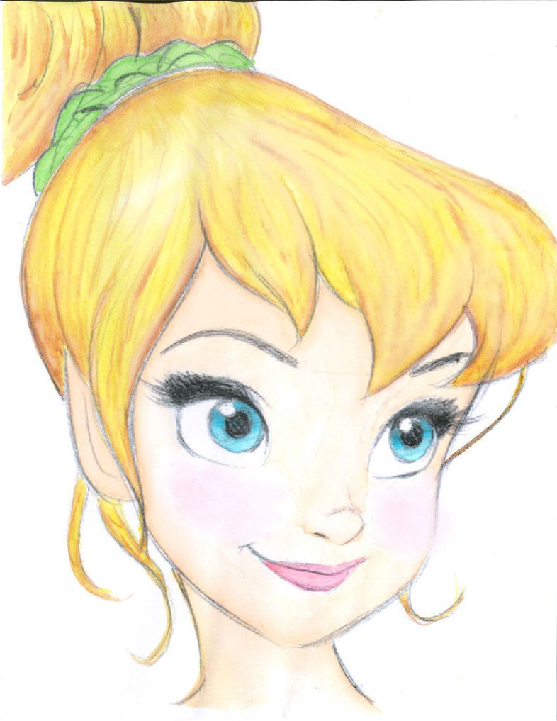 786x1017 Tinkerbell - Tinkerbell Sketch