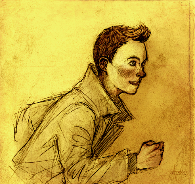687x648 Image - Tintin Sketch