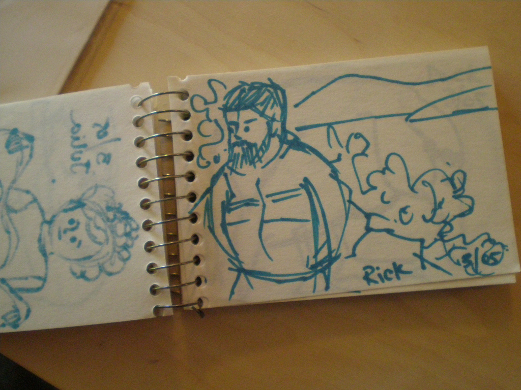 1024x768 Tiny Sketch Book Kept. Barbara Mowery - Tiny Sketch