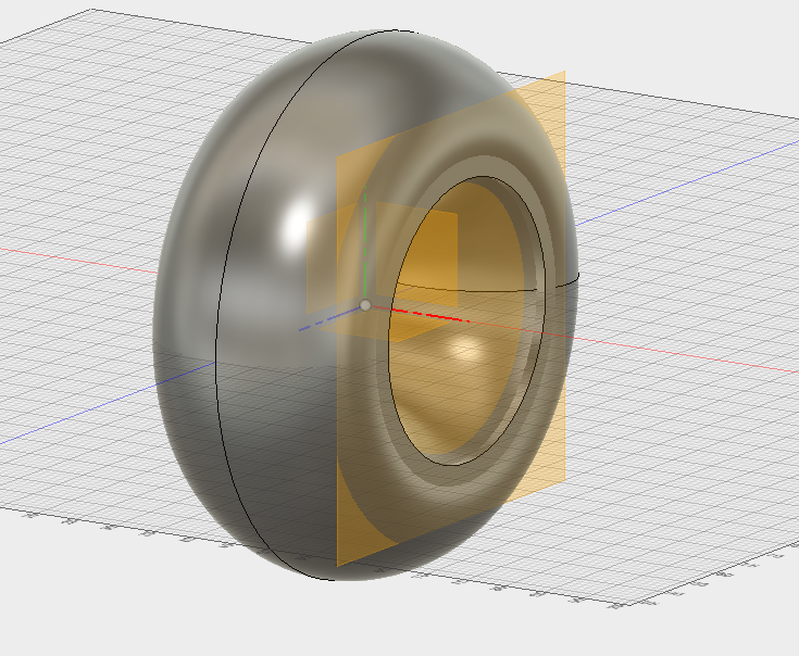 735x604 Fusion 360 , Car Wheel In 10 Steps Fusion 360 Autodesk - Tire Sketch