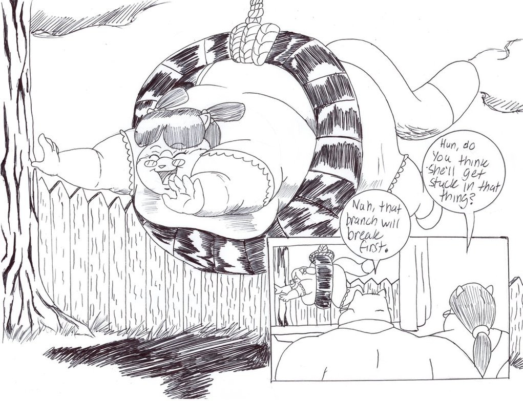 1021x783 Tire Swing By Scottrocks20 - Tire Swing Sketch