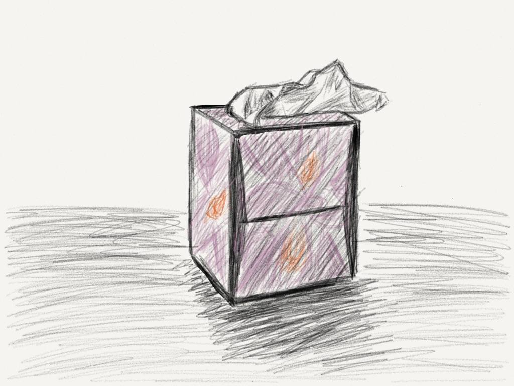 Tissue Sketch at PaintingValley.com | Explore collection of Tissue Sketch