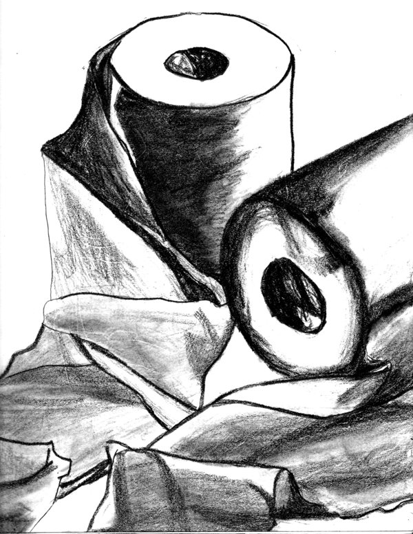 600x776 Tissue Quick Sketch By Eric89 - Tissue Sketch