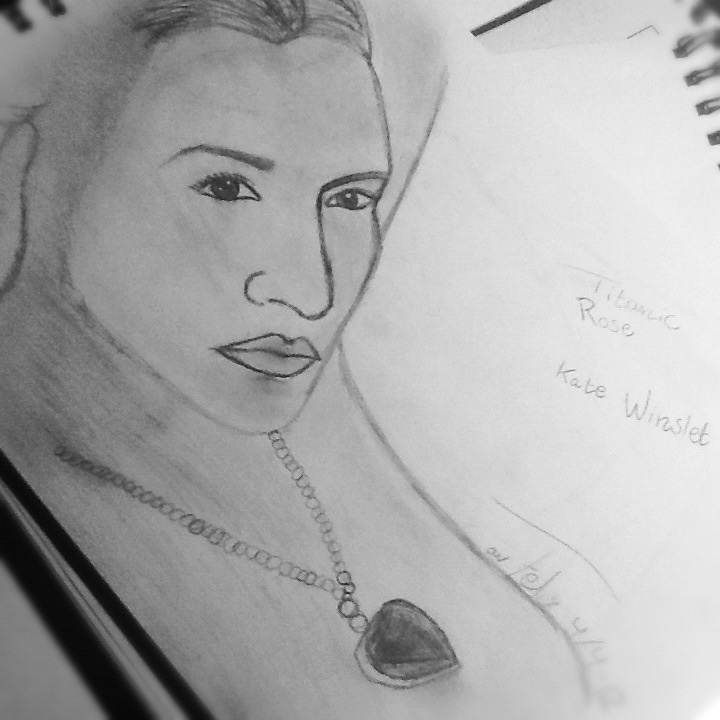 720x720 Titanic Rose Drawing By Fillesu96 - Titanic Rose Sketch