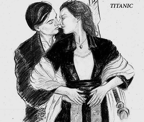 500x425 Titanic Pencil Sketch Bharath Reddy - Titanic Sketch