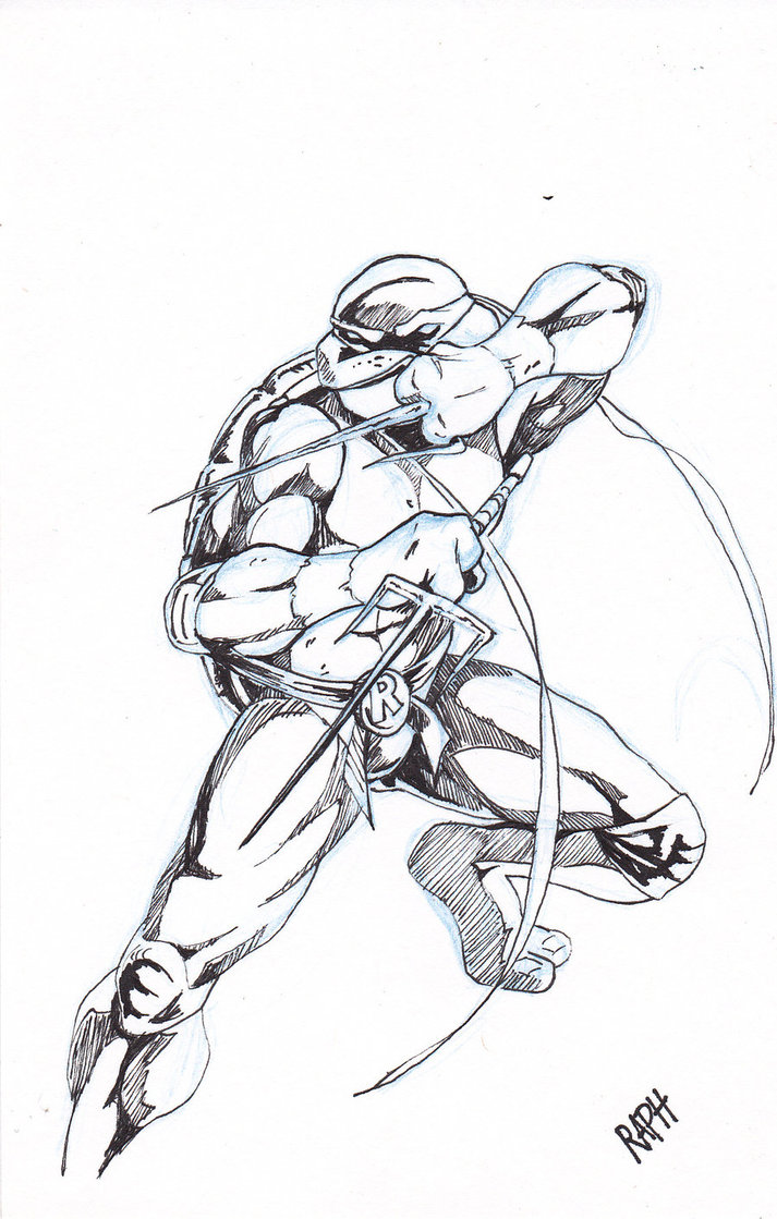 713x1119 Tmnt Sketch By Sixgunslinger - Tmnt Sketch