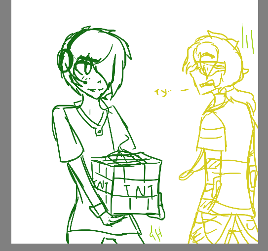 543x509 Skylox Tnt Sketch By Xxfireflower12 - Tnt Sketch