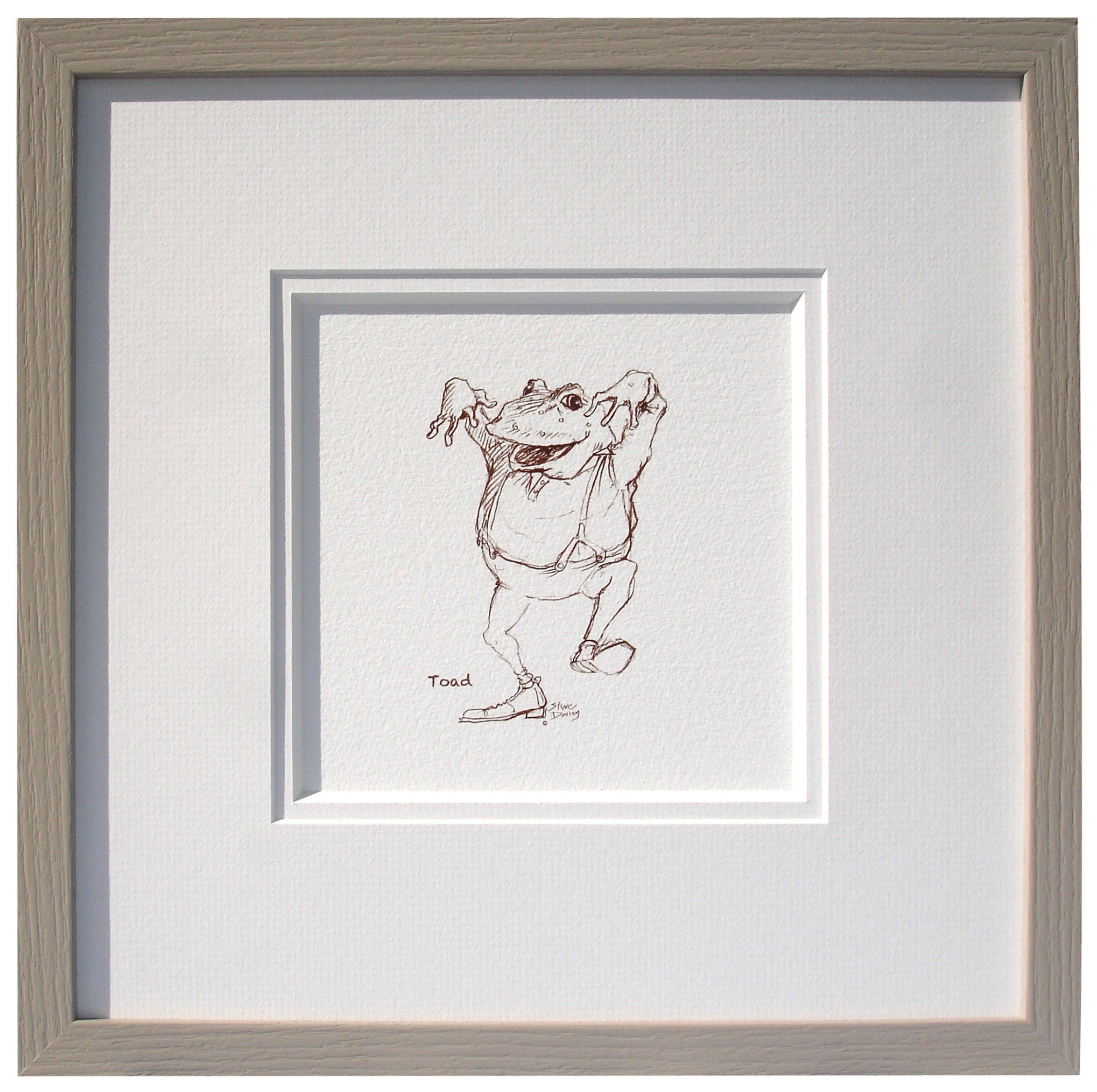 2038x2028 Toad Sketch Nursery Print Ellerby England Ellerby England - Toad Sketch