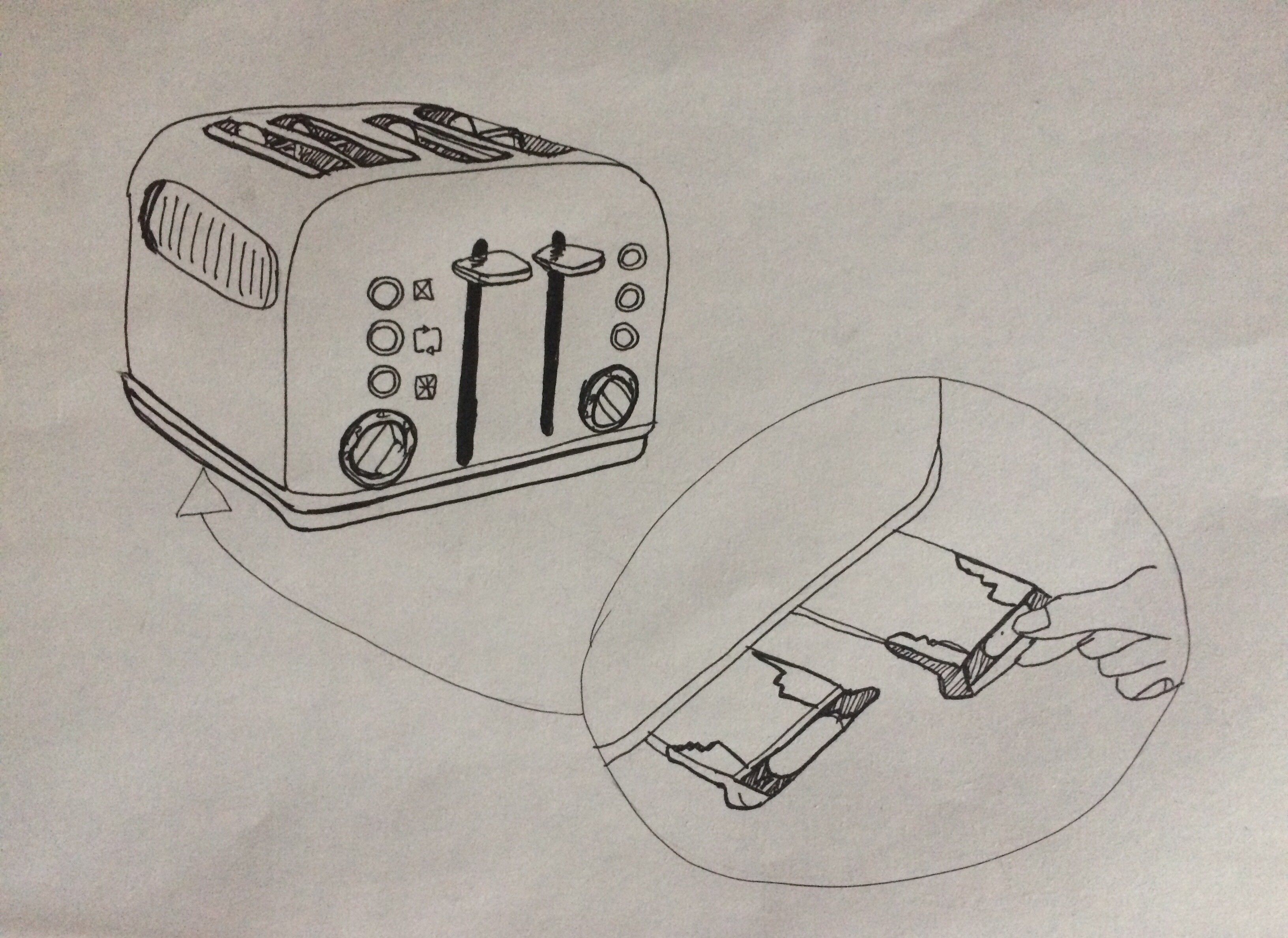 3264x2377 Day 23 - Toaster Sketch