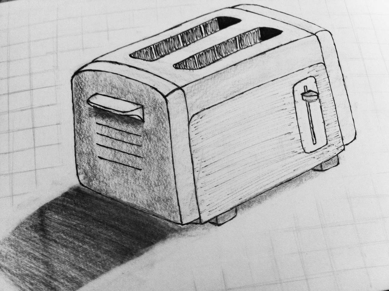 1296x968 Sketches And Drawing For Ideation Harleen Chatha - Toaster Sketch