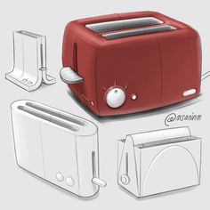 236x236 Toaster Sketches By On @ - Toaster Sketch