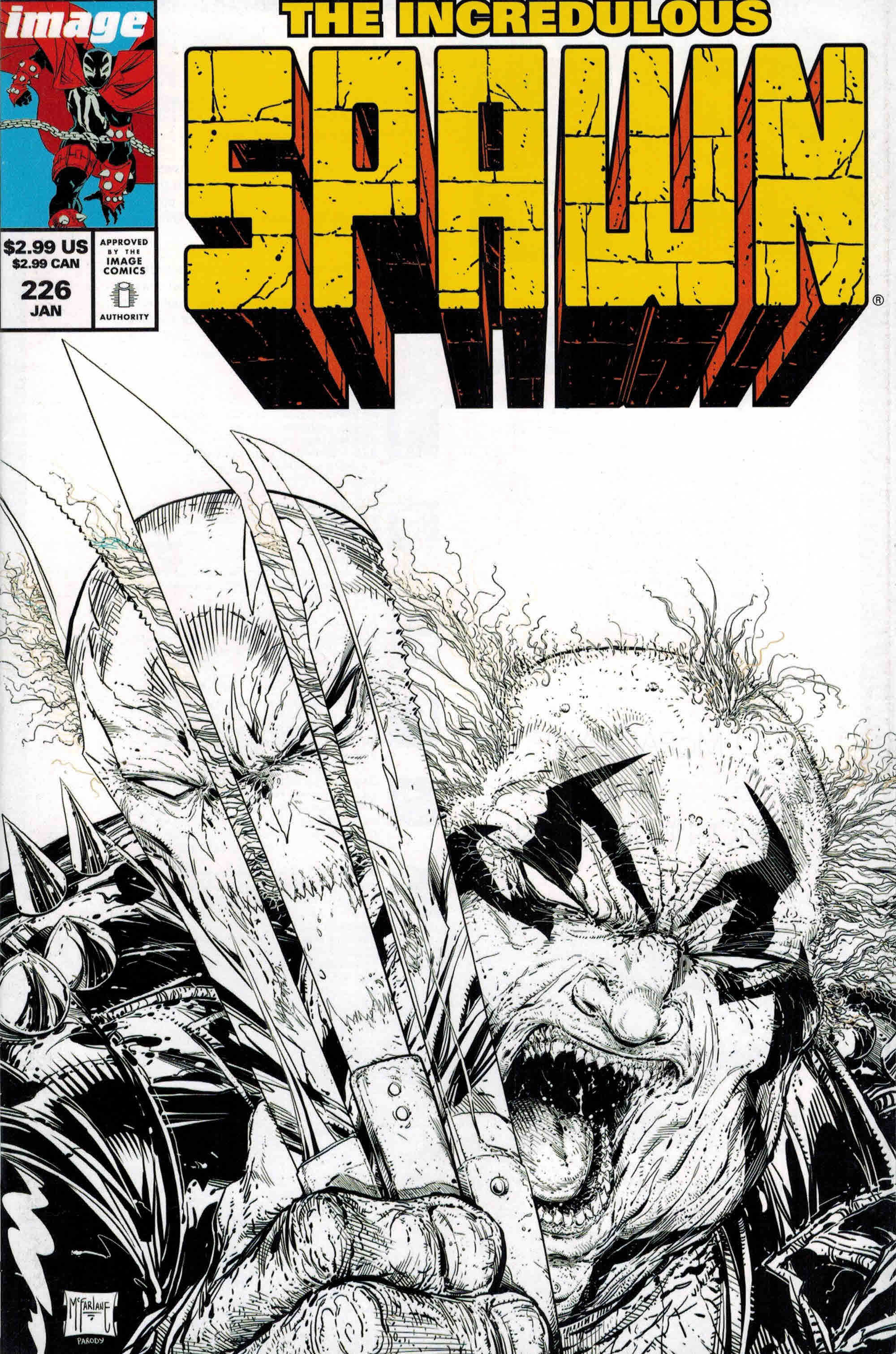 2000x3020 Spawn - Todd Mcfarlane Sketch