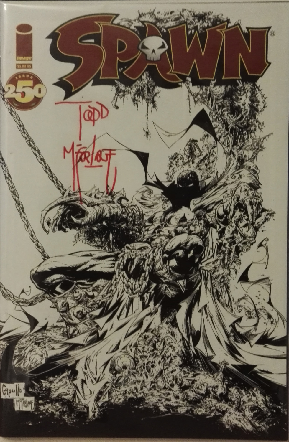 980x1500 Spawn - Todd Mcfarlane Sketch