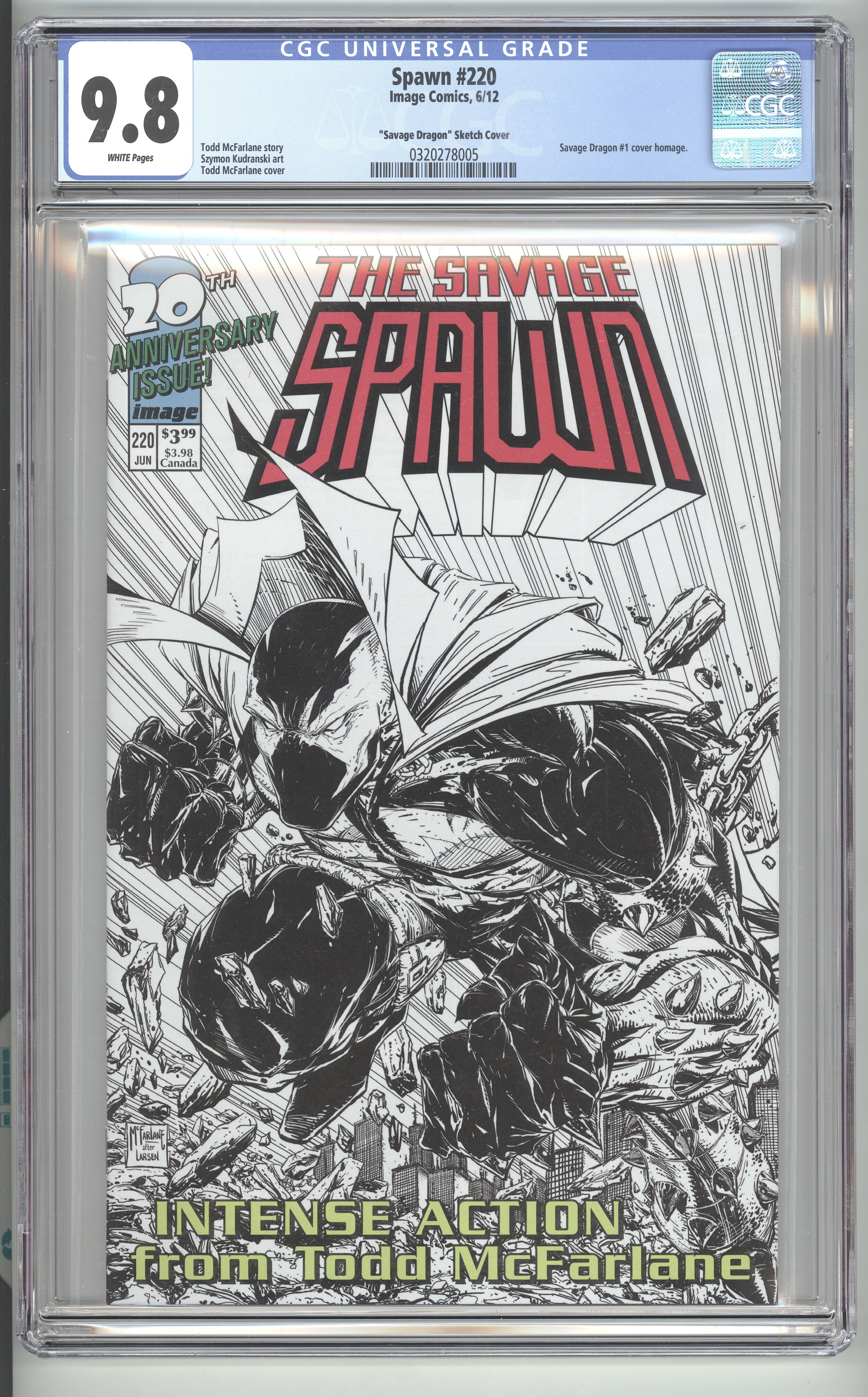 2504x4028 Spawn Vol 1 - Todd Mcfarlane Sketch
