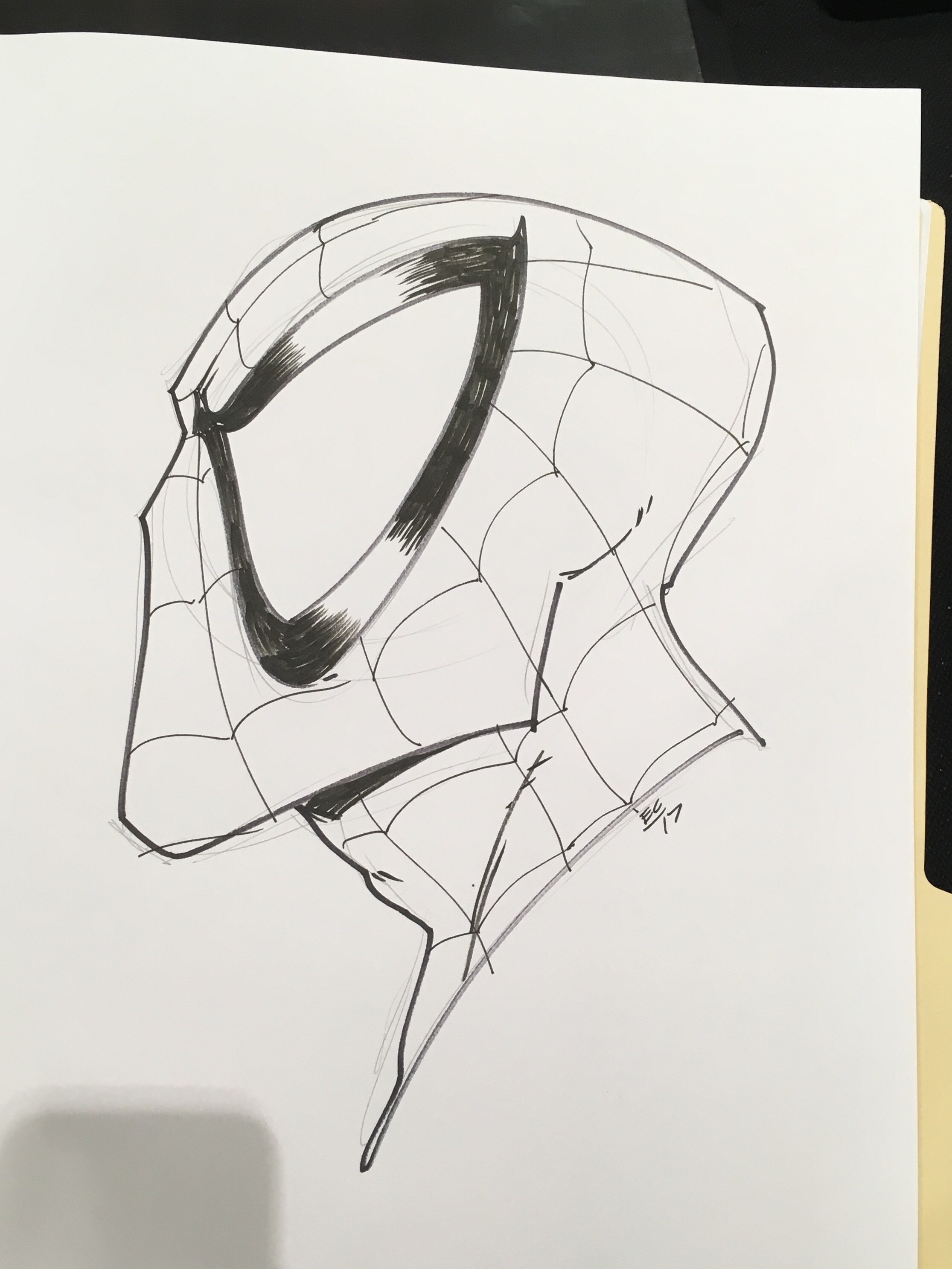 2231x2974 Todd Mcfarlane Tutorial Ethan Castillo - Todd Mcfarlane Sketch