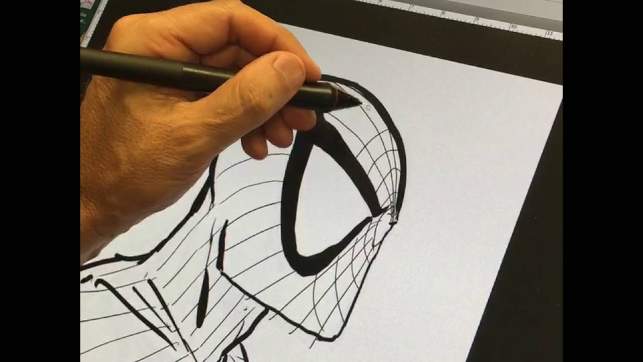 1280x720 Live Drawing Of Spider Man - Todd Mcfarlane Sketch