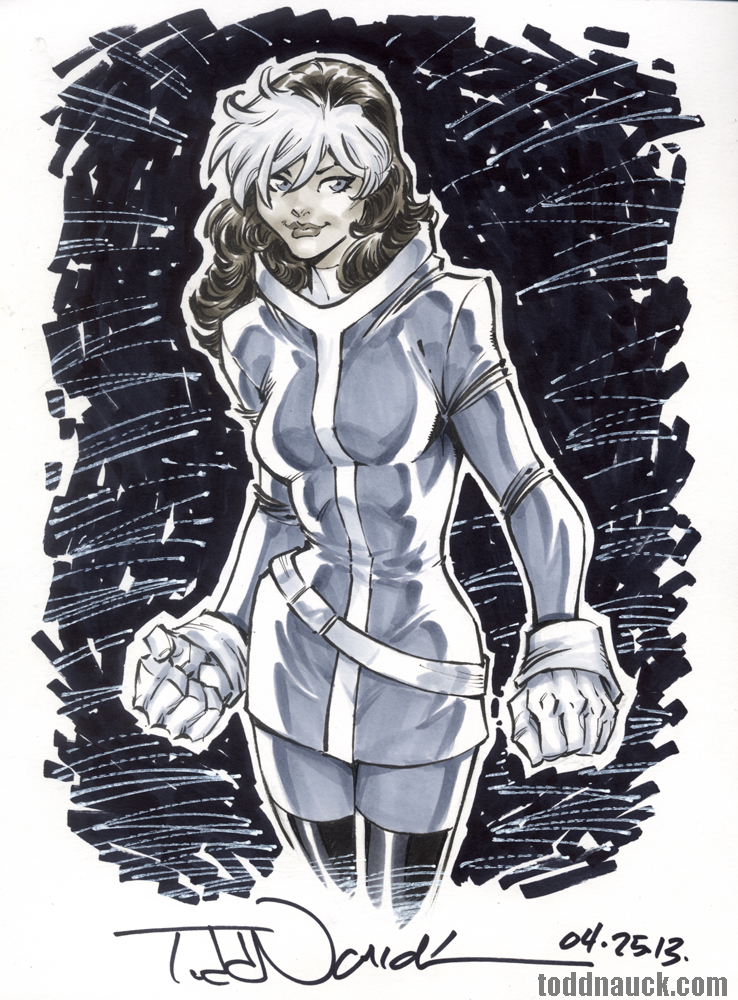 738x1000 Sketch Retweet Contest Info Nov 2013 The Art Of Todd Nauck - Todd Nauck Sketch