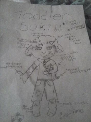 357x477 Sketch Of Toddler Suki By Sukithelamb - Toddler Sketch
