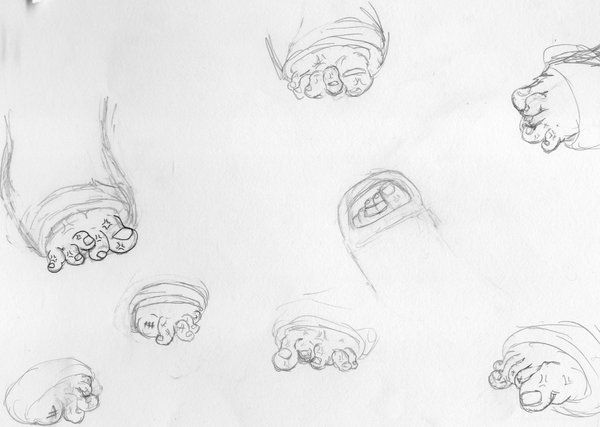 600x427 Sketch Broken Toe Study By Castsandfeet - Toe Sketch