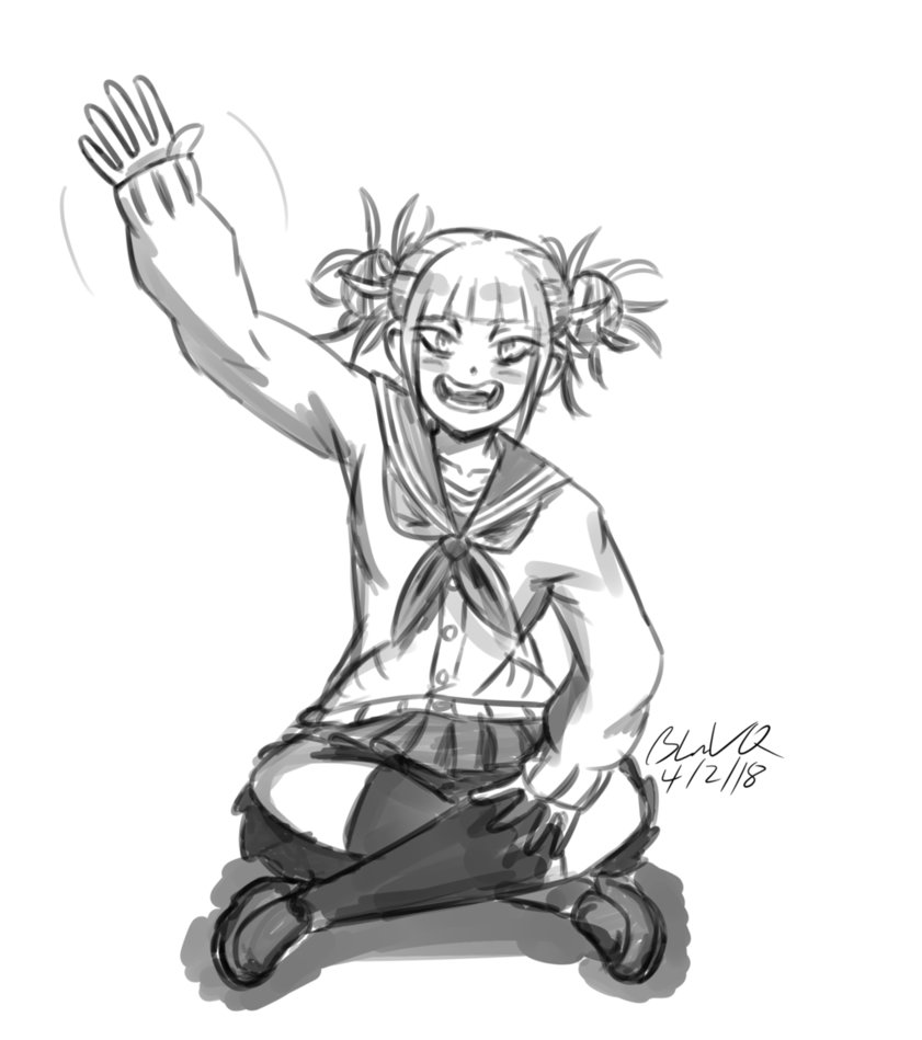 841x949 Himiko Toga Sketch By Bachunawa - Toga Sketch