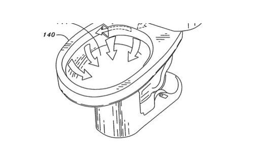 500x321 Something Making A Streak Inside My Toilet Bowl - Toilet Bowl Sketch