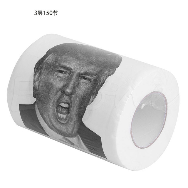 640x640 Free Delivery New 3 Ply 150 Sheet Donald Trump Toilet Paper Home - Toilet Paper Roll Sketch