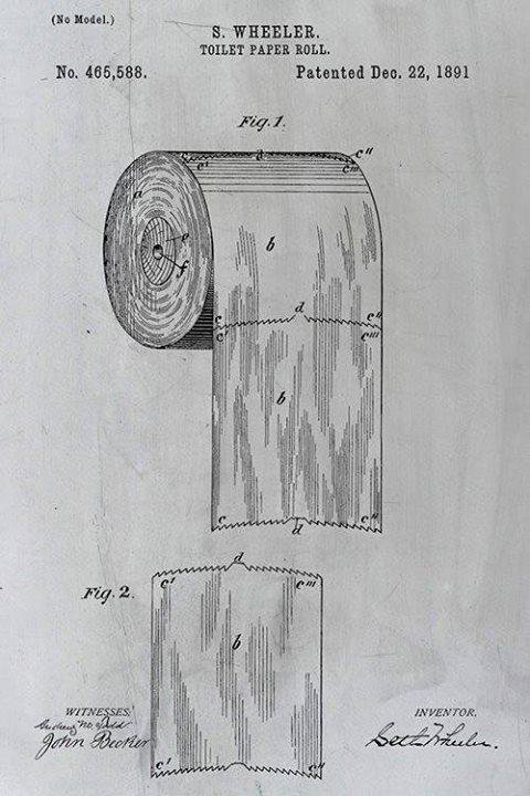 480x720 There Is Only One Correct Direction Of Toilet Paper Roll - Toilet Paper Sketch