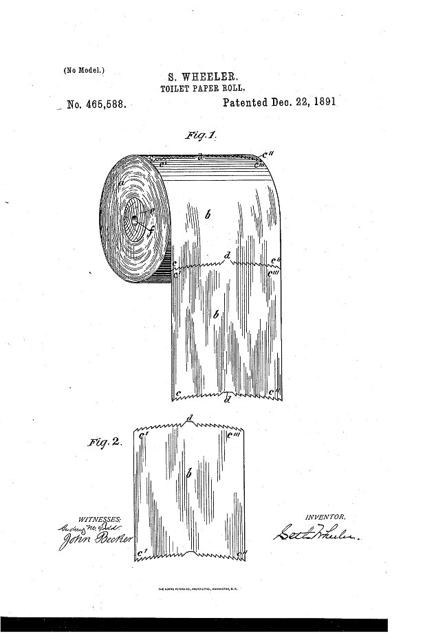 634x931 Debate Of Whether Toilet Paper Should Go Over Or Under Settled By - Toilet Paper Sketch