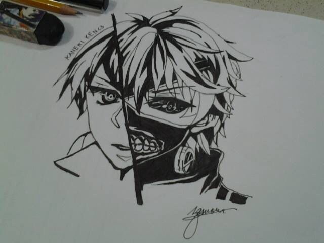 640x480 Req A Sketch! My Drawings - Tokyo Ghoul Sketch