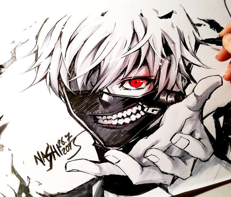 Tokyo Ghoul Sketch at Explore collection of Tokyo