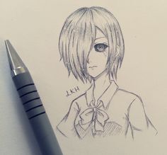 236x219 Kaneki Sketch - Tokyo Ghoul Sketch