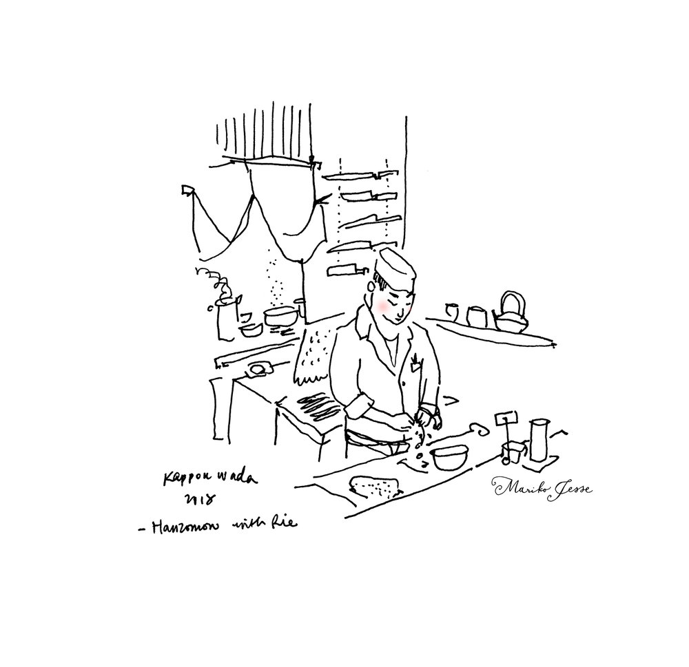 1000x969 Tokyo Sketches Mariko Jesse Illustration - Tokyo Sketch