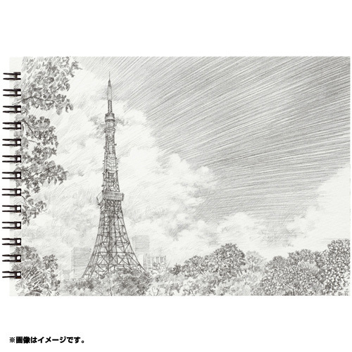 500x500 Bungunomori Rakuten Ichiba Shop The 60th Anniversary Memory - Tokyo Tower Sketch
