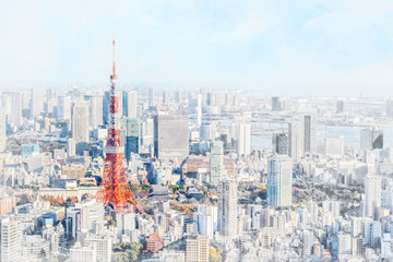 360x240 Tokyo Tower Photos, Royalty Free Images, Graphics, Vectors - Tokyo Tower Sketch
