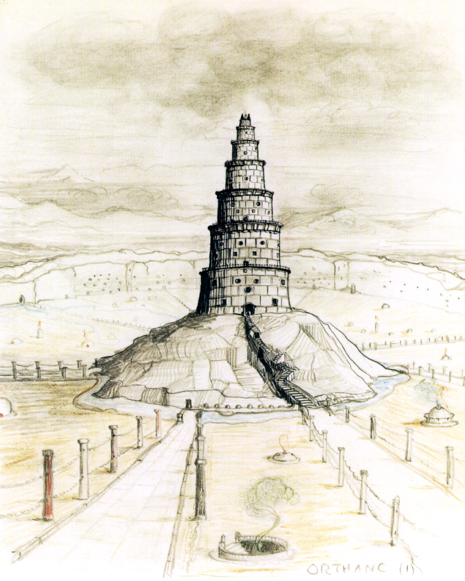 911x1139 The Lord Of The Rings - Tolkien Sketches