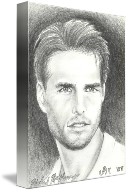 434x650 Tom Cruise By Michael Mchenry - Tom Cruise Sketch