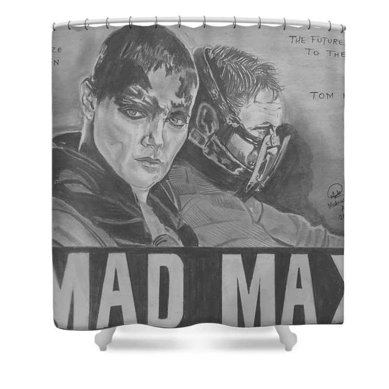 800x800 Mad Max Fury Road Charlize Theron And Tom Hardy Sketch Shower - Tom Hardy Sketch