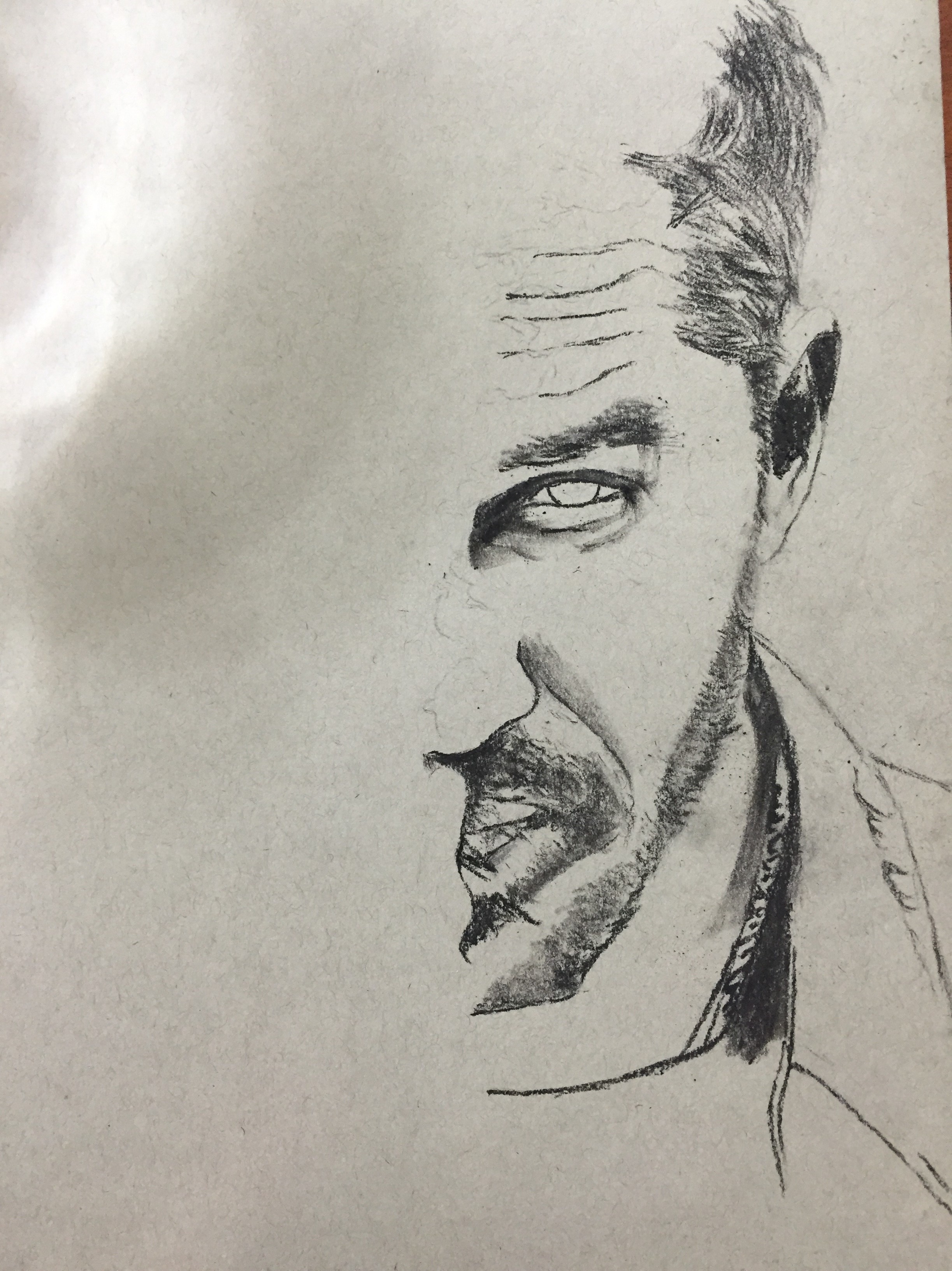 2446x3264 Drawing Venom (Tom Hardy) - Tom Hardy Sketch