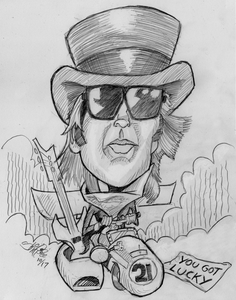 766x975 Tom Petty Shippeetoons - Tom Petty Sketch