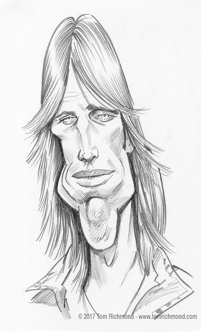 800x1322 Richmond Illustration Inc. - Tom Petty Sketch