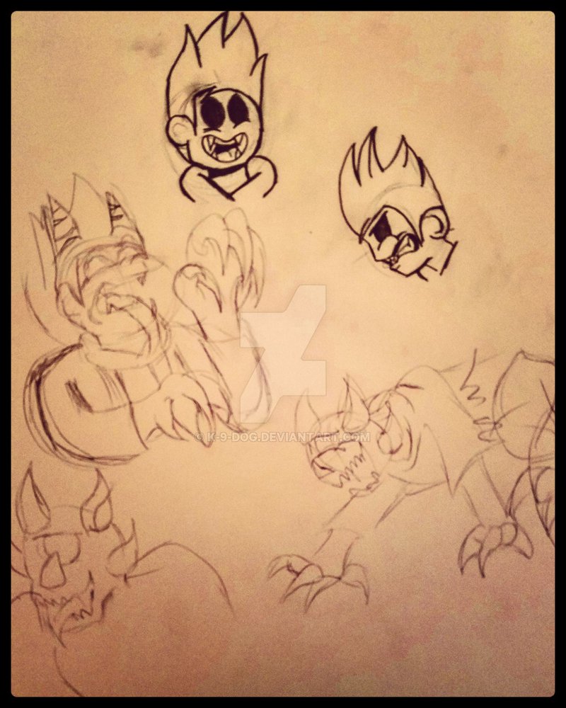 800x1000 Monster Tom Sketch Dump By K 9 Dog - Tom Sketch