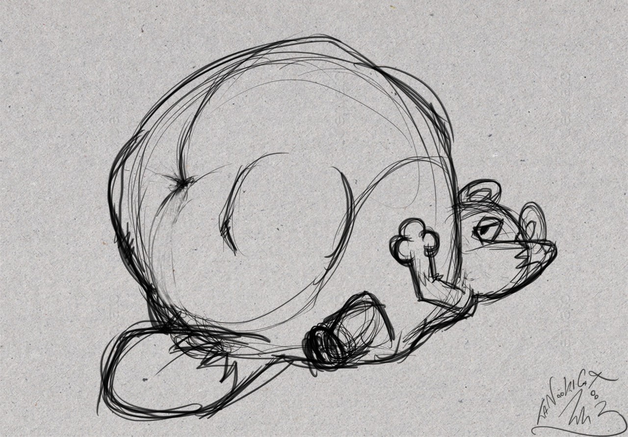 1280x890 Tom Nook Ate Everyone (Sketch) By Tanookicatoon - Tom Sketch