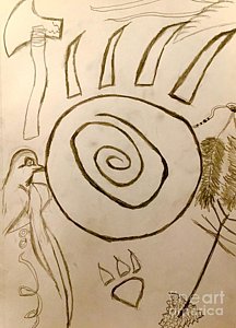 216x300 Tomahawk Drawings - Tomahawk Sketch